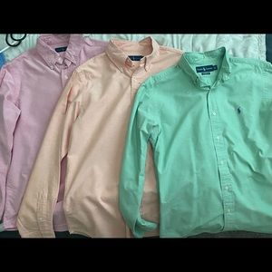 Men’s Polo Ralph Lauren long sleeve button downs